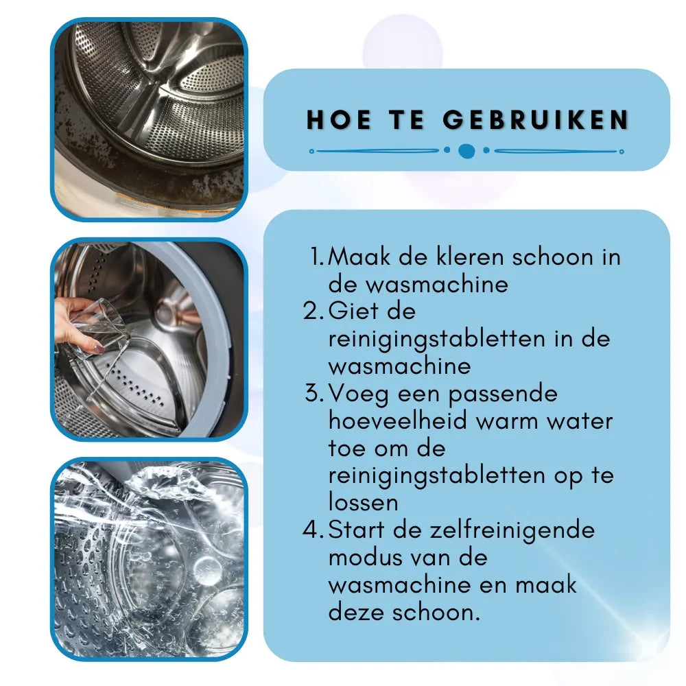 CleanIt® | Verwijder Vuil, Resten en Geuren in Slechts 1 Cyclu!